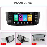 CARUPEZ Radio de Coche Android de 6.2 Pulgadas con DSP y GPS para Fiat Punto Linea EVO 2012-2015 |   8 Núcleos |   Cámara de Reversa con Navegación y Pantalla Táctil IPS
