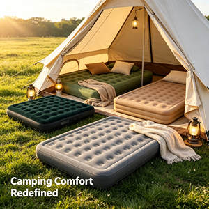 Matelas <span class=keywords><strong>Gonflable</strong></span> Automatique pour Camping Extérieur et Usage Domestique, Pliable avec Pompe à Air Intégrée, <span class=keywords><strong>Lit</strong></span> d'Appoint Électrique Simple/Double - Product Image 5
