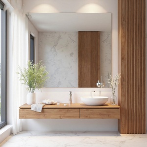 Wholesales Hotel clear Cheap <b>Mirror</b> Customized Eco-friendly Durable <b>Mirror</b> for Hotel Bathroom Bedroom Indoor - Product Image 5