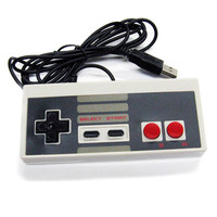 Mando de Juego con Cable Clásico Retro para Nintendo NESes PC USB Joystick Control de Juego Manette Joypad