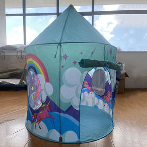 Vente en gros de <span class=keywords><strong>tente</strong></span> licorne pour enfants maison de jeu de princesse <span class=keywords><strong>King</strong></span> Size pour enfants - Product Image 4