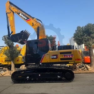 Excavadora Usada Sany SY215C de Segunda Mano, Excavadora Hidráulica de Orugas Usada en Venta, Excavadora Usada Sany SY215C 60 75 95 a Bajo Precio - Product Image 1