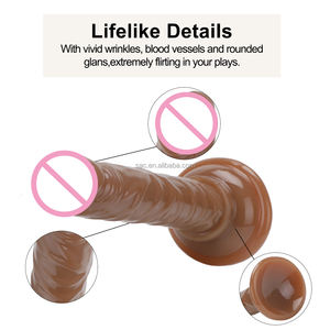 Sacknove Bulk Goedkope Kleine <span class=keywords><strong>5.9</strong></span> <span class=keywords><strong>Inch</strong></span> Penis Gelei Realistische Zuigkracht Vrouwelijke Seksspeeltjes Hoge Kwaliteit Feest Lesbische Rubber <span class=keywords><strong>Dildo</strong></span> - Product Image 3