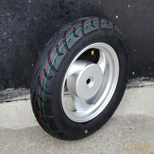 3.50-8 moyeu <span class=keywords><strong>de</strong></span> <span class=keywords><strong>pneu</strong></span> et <span class=keywords><strong>de</strong></span> roue avec chambre à air 8 pouces moyeu <span class=keywords><strong>de</strong></span> roue en alliage d'aluminium pour Monkey Z50 Z50R Z50J moto scooter vélo - Product Image 4