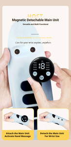 Wireless Waterproof Nylon Electric Wrist Wrap Rechargeable Cordless <b>Hand</b> Massager <b>Mini</b> <b>Hand</b> and Wrist Massage - Product Image 6