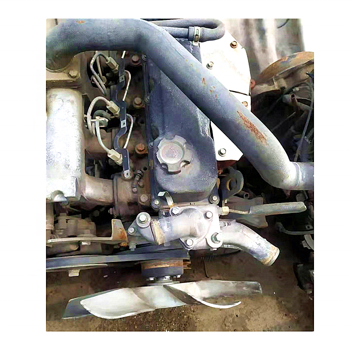 Bajo kilometraje usado TD27 motor para la venta diesel camión motor bajo precio