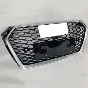 Kit de carrocería de coche más vendido, rejilla de panal de parachoques delantero ABS para <span class=keywords><strong>Audi</strong></span> <span class=keywords><strong>A4</strong></span> S4 <span class=keywords><strong>B9</strong></span>, actualización a RS4 Style 2017-2019 - Product Image 3