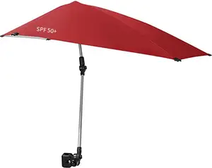 스포츠 우산 Versa 우산 SPF 50 + 조절 파라과이 우산 범용 클램프