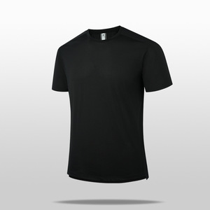 T-shirt da <span class=keywords><strong>uomo</strong></span> 200G Cool Touch a manica corta, sottile, ampia, casual, <span class=keywords><strong>taglie</strong></span> forti, traspirante, ad asciugatura rapida, antibatterica 7A, senza cuciture, all'ingrosso - Product Image 4