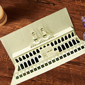 Tarjetas Pop-up 3D de <span class=keywords><strong>Origami</strong></span> Cortadas con Láser Personalizadas, Tarjetas de Felicitación Pop-up 3D - Product Image 6