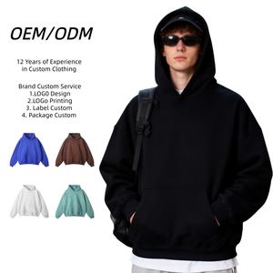 Sudadera con Capucha para Hombre, Estilo Nuevo, Tejido Grueso 100% Algodón, Precio Bajo, Proveedor de Moda, Sudadera Lisa Personalizable, Talla Grande para Ropa Urbana - Product Image 1