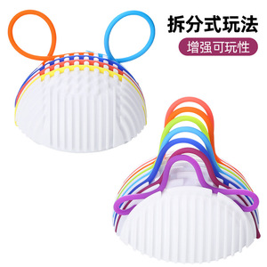 ของเล่นเสริมพัฒนาการ 3 มิติ แบบลูกบอลซิลิโคน พร้อมแผ่นบอร์ด 16 แถบ สำหรับฝึกการบูรณาการทางประสาทสัมผัส - Product Image 1