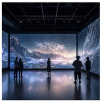 Pantalla LED de Pared para Estudio de Transmisión P1.25 P1.56 P1.95 de Alta Frecuencia de Actualización para Producción de TV y Grabación Profesional con Cámara