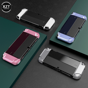 Funda protectora de cristal 2023 para Nin Tendo <span class=keywords><strong>Switch</strong></span> <span class=keywords><strong>OLED</strong></span>, funda rígida transparente acoplable para <span class=keywords><strong>Switch</strong></span> <span class=keywords><strong>OLED</strong></span>, accesorio de consola - Product Image 6