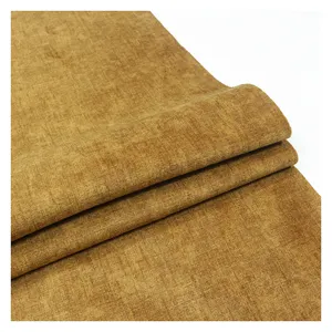 Su geçirmez % 100% polyester altın kadife malzeme kanepe kumaş mobilya tekstil