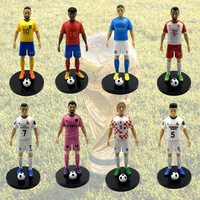 Figurine de star de football XR de haute qualité, modèle réaliste en PVC de champion sportif pour chambre d'enfant, étagère, présentoir, jouet souvenir