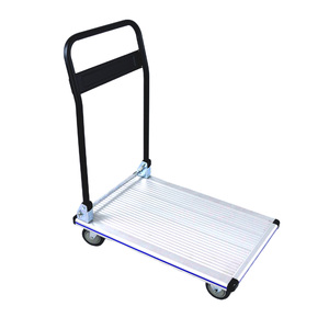 Direkt vom Hersteller: Beliebte Produkte - 150kg Aluminium-Plattformwagen/Handkarren/Gepäckwagen für Lagerung und Einkauf, OEM-Produktion - Product Image 3