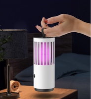 Lampe de tueur de moustique de choc électrique, tueur extérieur de moustique de ménage, lampe de piège de moustique de charge d'USB
