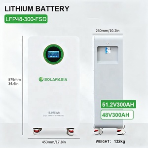 Batería Móvil de Litio Ferrofosfato 48V 51.2V 210A 314Ah 10kWh 15kWh 16kWh, Paquete de Baterías de Iones de Litio para Sistema Solar Doméstico LF - Product Image 2