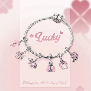 <span class=keywords><strong>MULA</strong></span> Dijes de Plata de Ley 925 con Forma de Panda y Delfín para Pulseras y Collares Originales, Regalo de Moda DIY para Mujer - Product Image 6