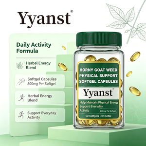 Capsules de soutien physique en gélules souples – Complément à base de plantes Horny Goat Weed – Mélange d'herbes pour aider à maintenir l'énergie quotidienne et l'activité des hommes actifs – OEM - Product Image 4