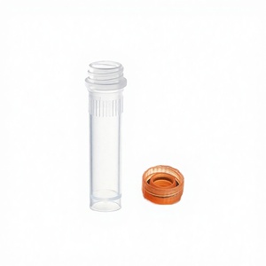 Tubos de Criocultivo Transparentes JSBIO de 1.5ml y 2ml, Autoportantes, con Fondo Plano de PP, Redondos, de 0.3mm de Grosor, con Tapa de Rosca, para Congelación - Product Image 3