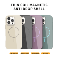 Nouvelle Coque Officielle Brillante pour iPhone 17 Pro Max, Étui de Téléphone Portable Magnétique avec Design IMD pour iPhone 12 13 14 15 16 17