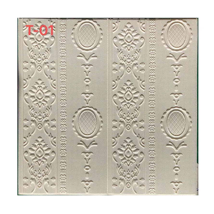 T Venta caliente pegatina de azulejo de PVC con precio bajo papel tapiz floral piedra producto Flexi dormitorio cocina pared