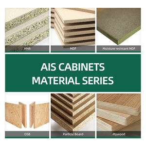 AIS Cuisine Complète Sur Mesure Style Moderne Minimaliste en Mélaminé, Meubles Compacts en Forme de L avec Évier - Product Image 3