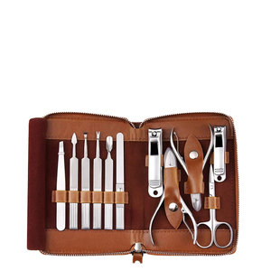 Custom Logo Stainless Steel Nail Kit Cuticle Nipper 5-in-1 Nail Clipper Nail <b>File</b> Durable Design Luxurious Gift <b>Box</b> Packaging - Product Image 1