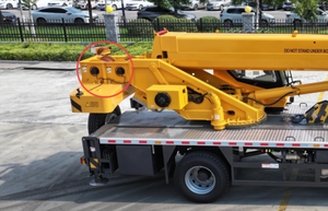 12 Ton XCT12K5-1 12 Ton Mobil Kamyon Vinci İyi Manevra Kabiliyetine Sahip K5 Serisi Kompakt Vinç Şehir İnşaatı Malzeme Taşıma İçin - Product Image 4