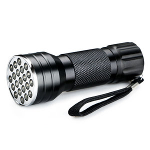 Linterna ultravioleta de 21 LED F5 con luz púrpura para detección de billetes y inspección antifalsificación - Product Image 5