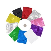 Sachets en aluminium PE de qualité alimentaire, imprimés sur mesure, avec fermeture éclair, résistants à l'humidité, jetables, 5x8 pouces, pour gelée et chewing-gum