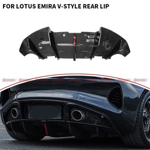 Factory Price Upgrade to Vors Style Dry Carbon Fiber <b>Car</b> Auto Parts Rear <b>Diffuser</b> Lip for Lotus Emira - Product Image 1