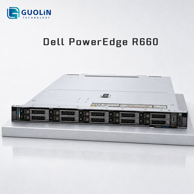 Certified Refurbished Enterprise Server with 16GB 32GB 64GB RAM and SSD Drive Dell EMC PowerEdge R660 1U Xeon Server