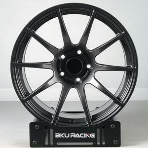 Ruedas forjadas BKU 5x114,3 de 17, 18 y 19 pulgadas, llantas de rueda de coche de carreras de aleación gris para JDM <span class=keywords><strong>Subaru</strong></span> <span class=keywords><strong>Impreza</strong></span> <span class=keywords><strong>Sti</strong></span> BRZ GT86 Supra Wrc Wrx - Product Image 3