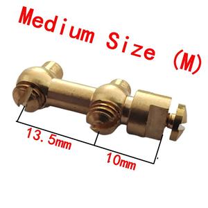 Piezas de Repuesto para Saxofón Fabricadas en Fábrica al por Mayor, Palanca de Ajuste de Llaves de Saxofón con Tornillos S M L, Accesorios para Instrumentos Musicales - Product Image 4