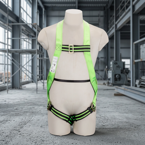Harnais de sécurité complet réglable, ceinture de protection antichute, équipement de sauvetage pour la taille et les épaules, équipement de sécurité pour travaux en hauteur - Product Image 2