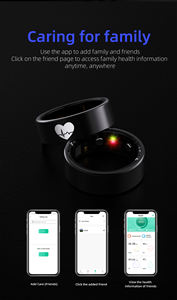 Nuevo Anillo Inteligente Original de Fábrica <span class=keywords><strong>para</strong></span> el Control de <span class=keywords><strong>la</strong></span> Salud con ECG, Contador de Pasos, Calorías, Frecuencia Cardíaca y Monitoreo del Sueño <span class=keywords><strong>para</strong></span> Adultos - Product Image 3