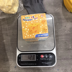 Juguete Antiestrés de Queso en Forma de Bloques, de Rebote Lento, Realista, de TPR, para Descomprimir, para Mayores de 3 Años - Product Image 5