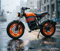 Bicicleta Eléctrica X9 para Ciudad y Ocio, Motor sin Escobillas de 500W, 27 Velocidades, Cuadro de Acero, Frenos de Disco Hidráulicos, Batería de Iones de Litio de 60V, 31-60km de Autonomía