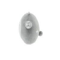 Peluche personnalisée sur mesure, design kawaii, ours gris gras, peluche pour souvenir, merchandising et vente