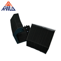 Protection de rail linéaire flexible en tissu nylon haute performance pour machine CNC, soufflet accordéon