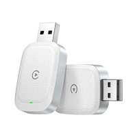 Mini adaptador de pantalla carplay para coche con cable a Caja carplay portátil inalámbrica para sistema de coche IOS