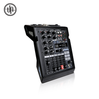 CHORDIO TCP-4 Console DJ Audio à 4 Canaux avec DSP Mélangeur Professionnel pour Studio et Carte Son Intégrée