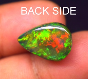 Ópalo Natural Multifuego de Alta Calidad, Cabujón de 7.1 CT, Piedra Preciosa Suelta de 16.8*11.6*8 mm para Joyería - Product Image 4