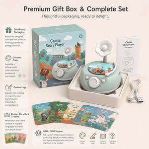 Reproductor de Audio de Cuentos para Niños OEM ODM, Fonógrafo Educativo, Máquina de Aprendizaje para Niños de 2 a 4 Años, de Plástico - Product Image 4