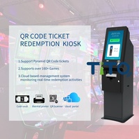 Игровой киоск для выдачи призов с терминалом Fujitsu F53 - терминал оплаты по QR-коду и монетам для Banilla Games