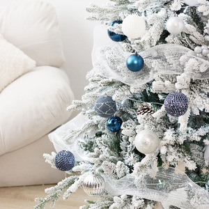 Wholesale Christmas Bauble Set Multi Sized Mixed Ornament <b>Pinecone</b> Star Bow Glitter Finished Household Tree Decoration - Product Image 3