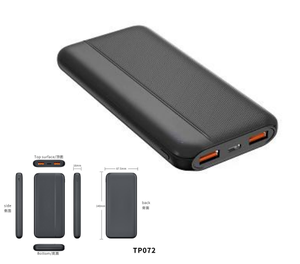 2022 <span class=keywords><strong>innovation</strong></span> new <span class=keywords><strong>design</strong></span> QC3.0 power bank 10000mAh Dual USB 22.5W power station di ricarica super veloce con luci a led - Product Image 6